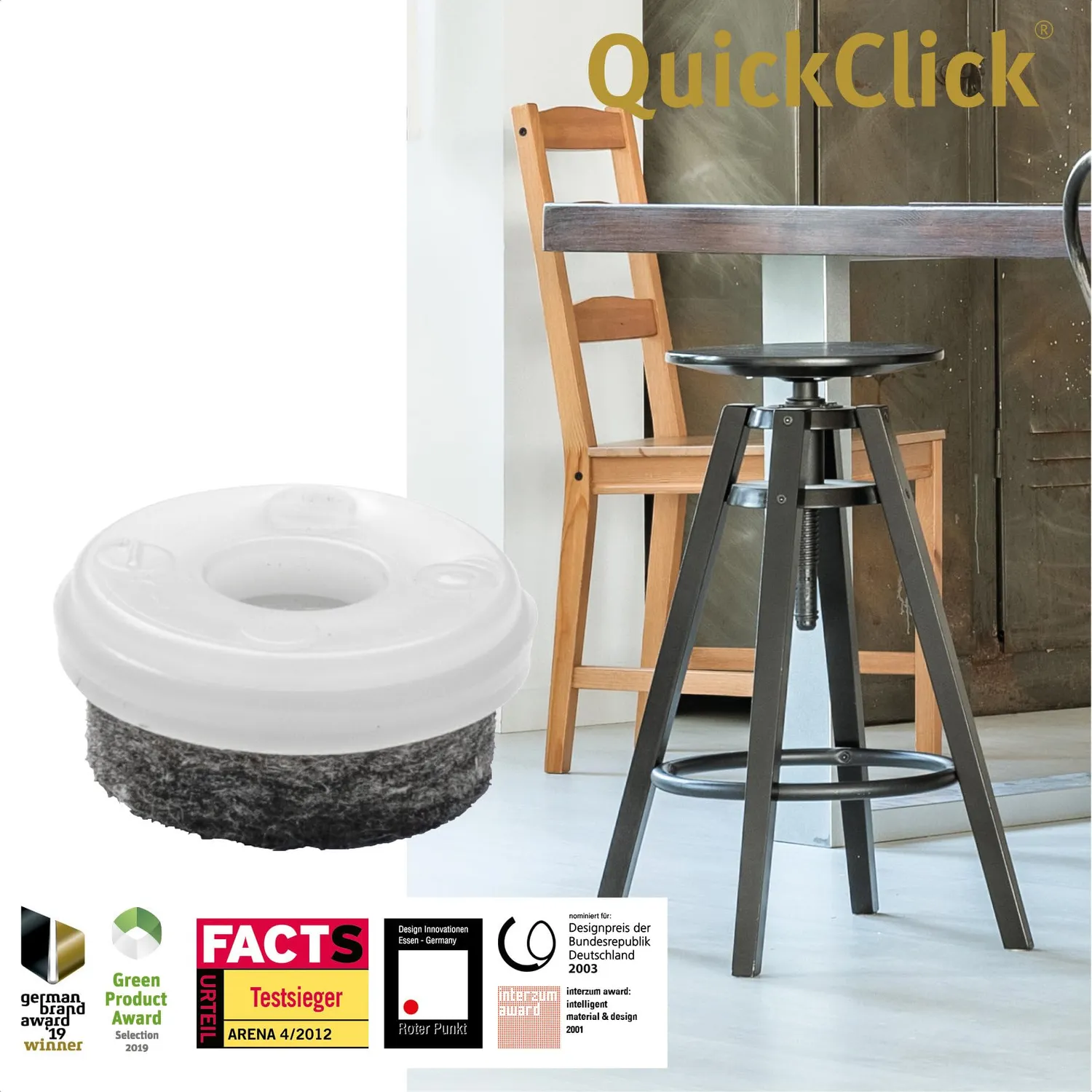 WAGNER QuickClick Inserti Feltro Ø20 8 Pezzi Ultrasoft