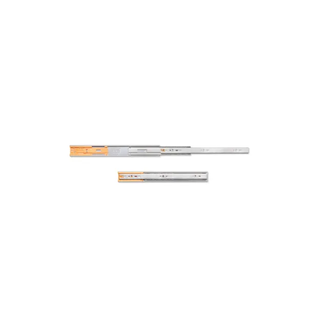 Emuca 3049505 Guida Cassetto 350 mm Zincata Soft Close