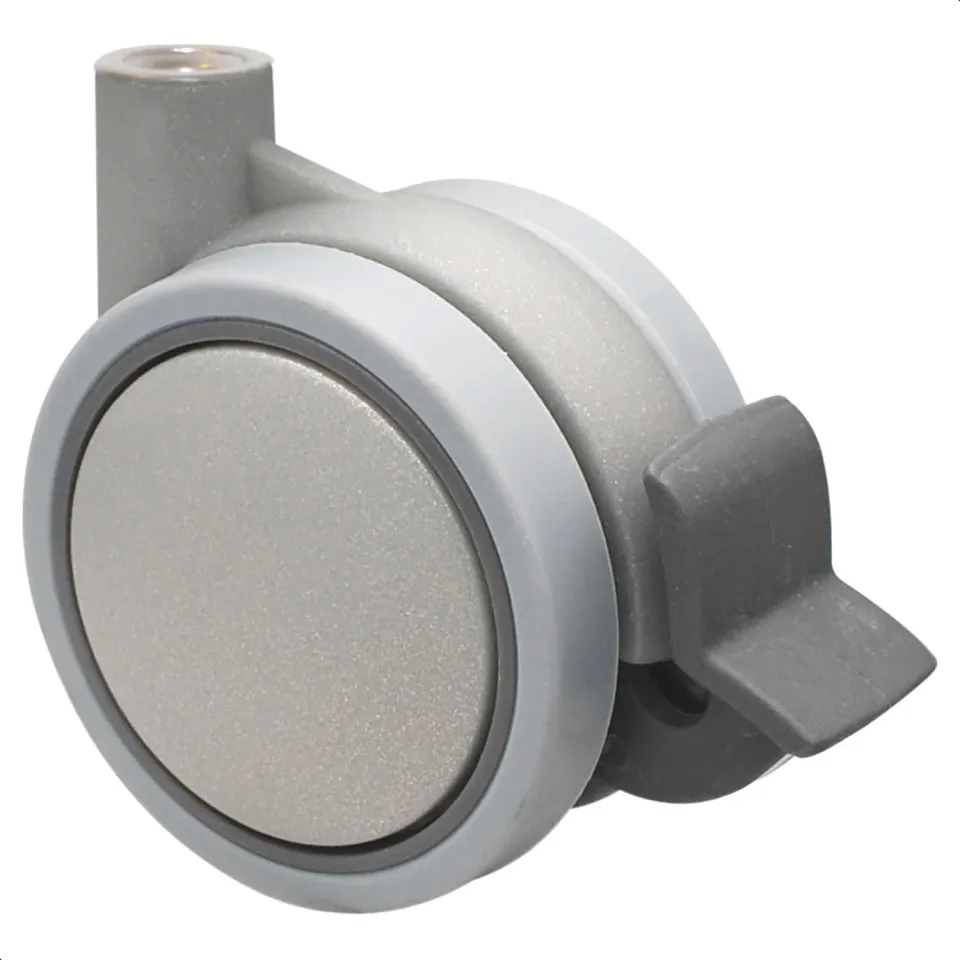 Wagner RO 0030 rotella doppia mobili con freno 60 mm