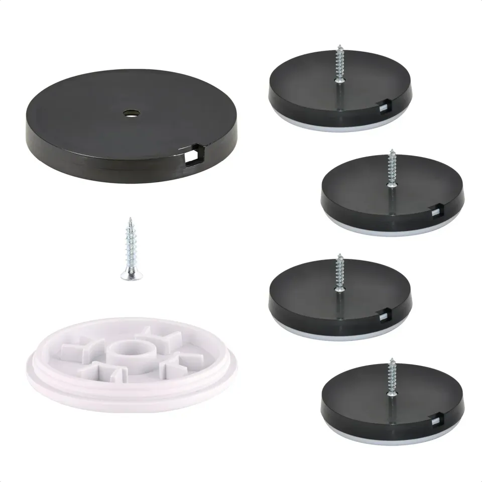 Wagner QuickClick scivoli avvitare ø 50 mm plastica Hyper 4 pezzi