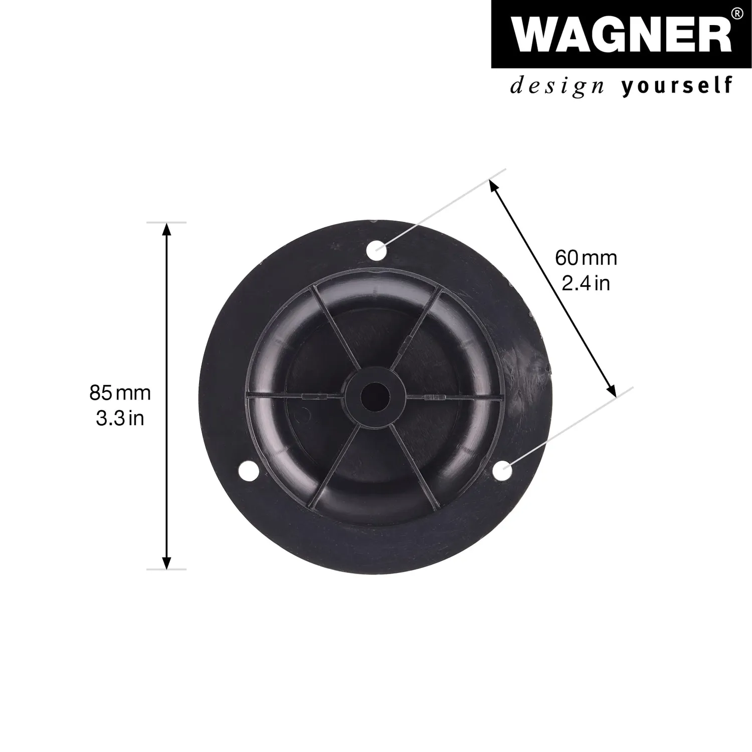 Wagner Telescope Classic 12048201 gamba mobile 80-105 mm inox