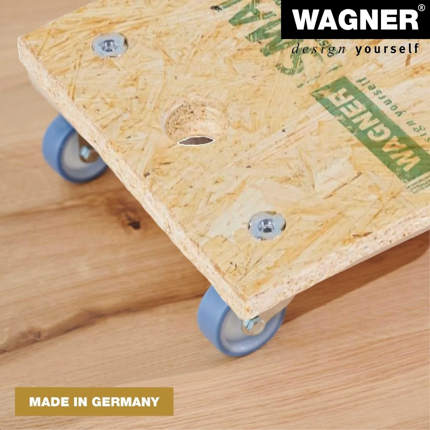 Wagner MM 1357 carrello trasporto quadrato 29x29 cm 250 kg