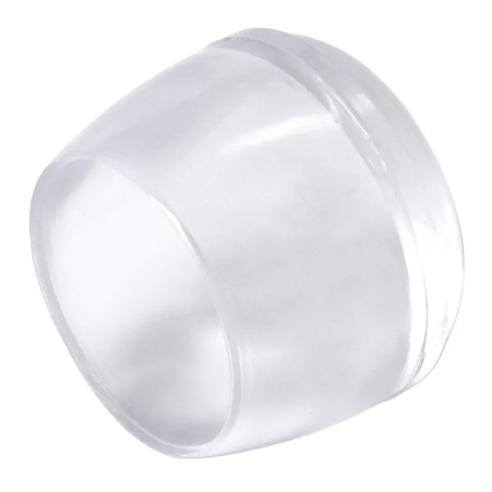 Adsamm puntali esterni trasparenti 19-20mm 32 pz PVC sedie