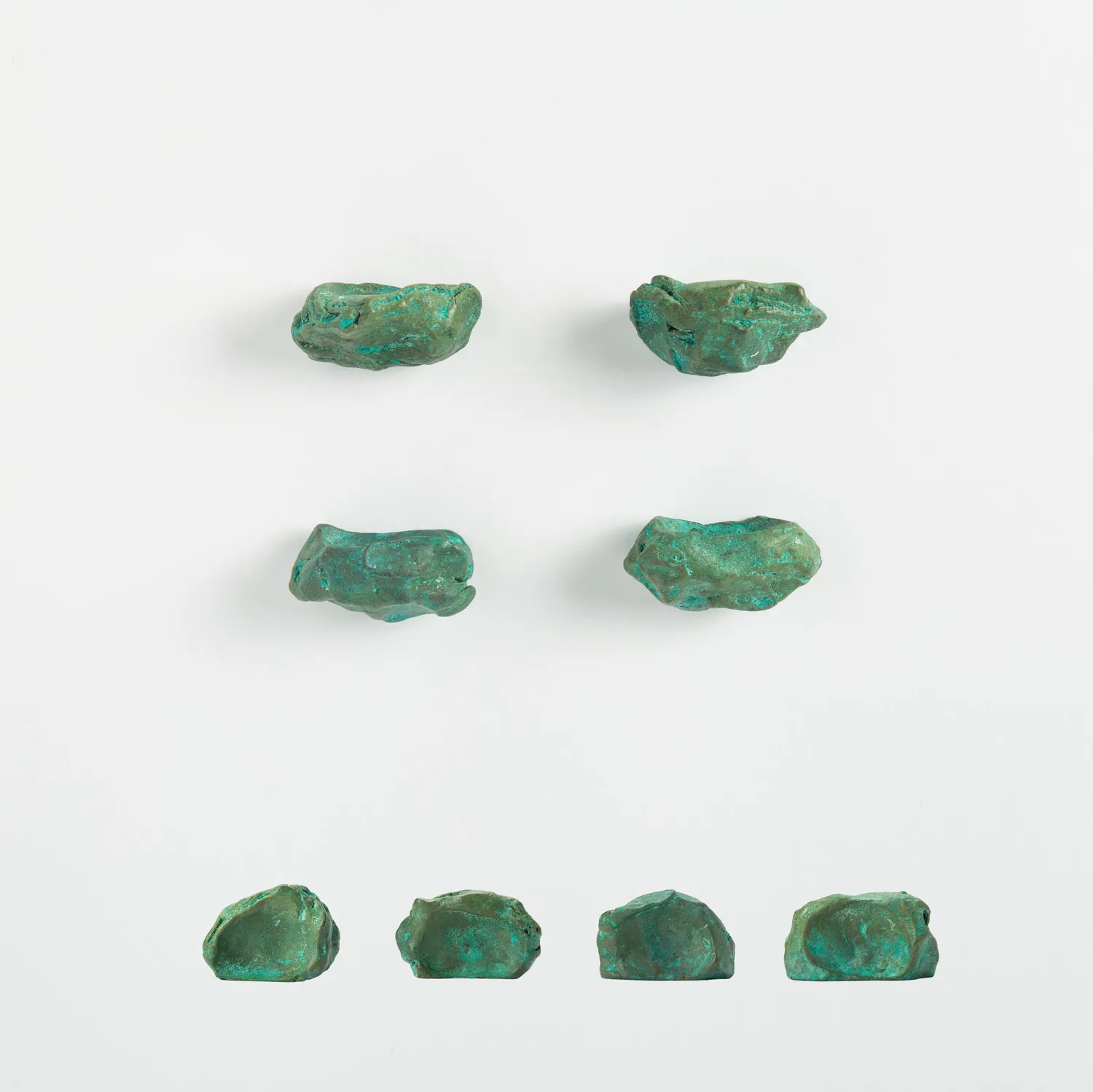 NIVA Design Impronta pomello verde ottone pack