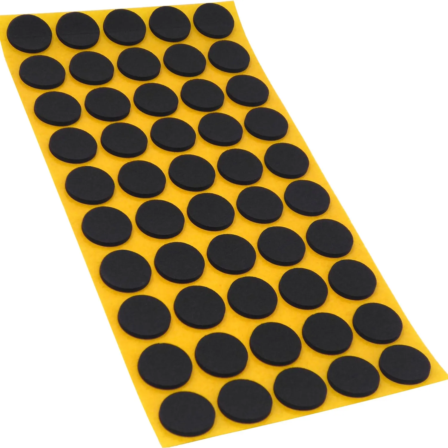 Adsamm Quality Antiscivolo Ø 70 mm 6 Pezzi Neri in Gomma