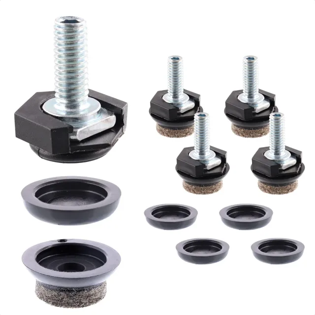 Wagner Justus Slim 15428199 piedini livellamento set 4 pezzi Ø 20 mm feltro