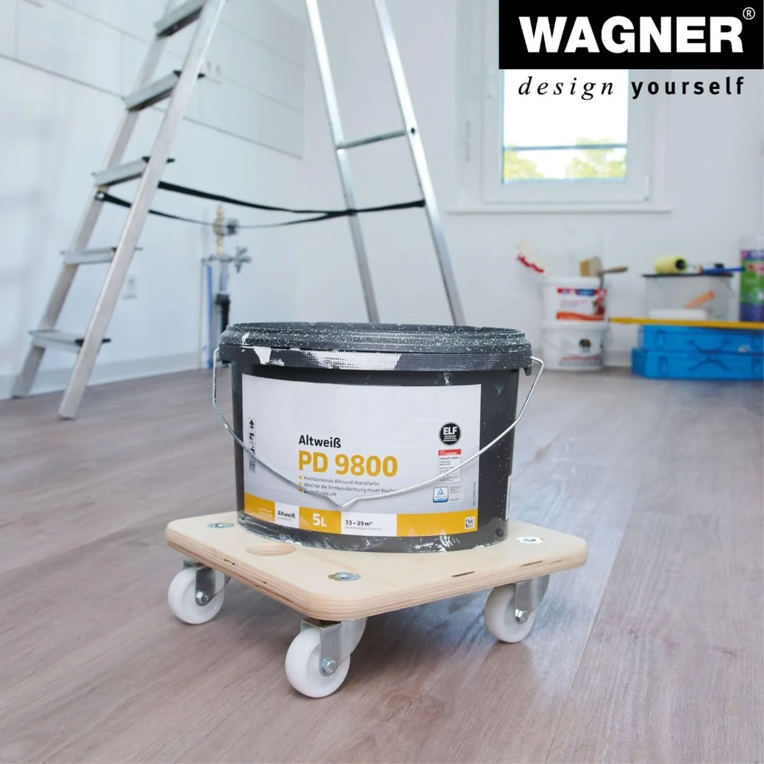 Wagner MM 1356 carrello trasporto 29x29 cm portata 250 kg
