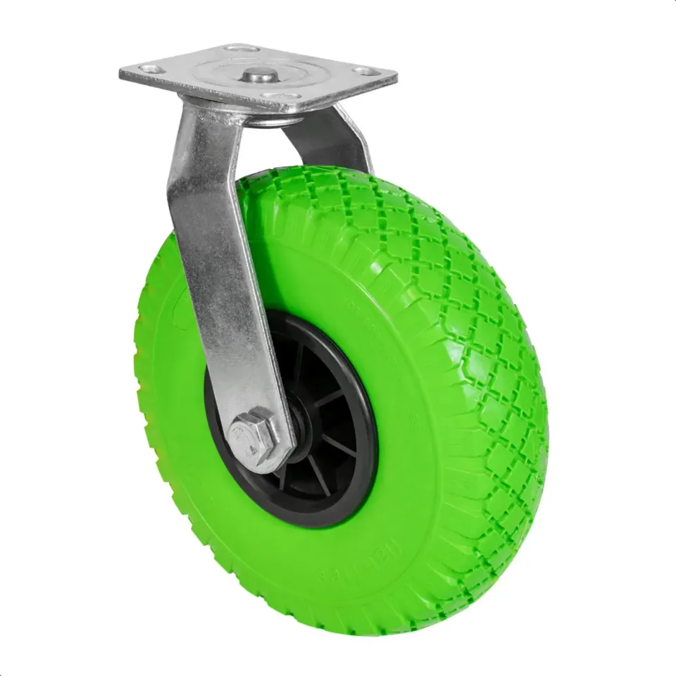 Wagner ruota girevole poliuretano Ø260mm 100kg Antoforatura