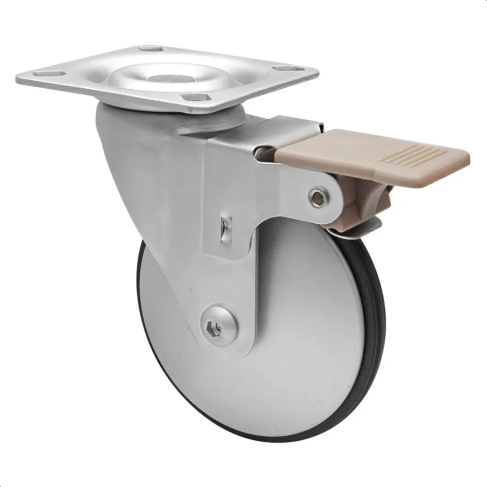 Wagner RO 3283 rotella design Ø75 mm 50 kg con freno alluminio