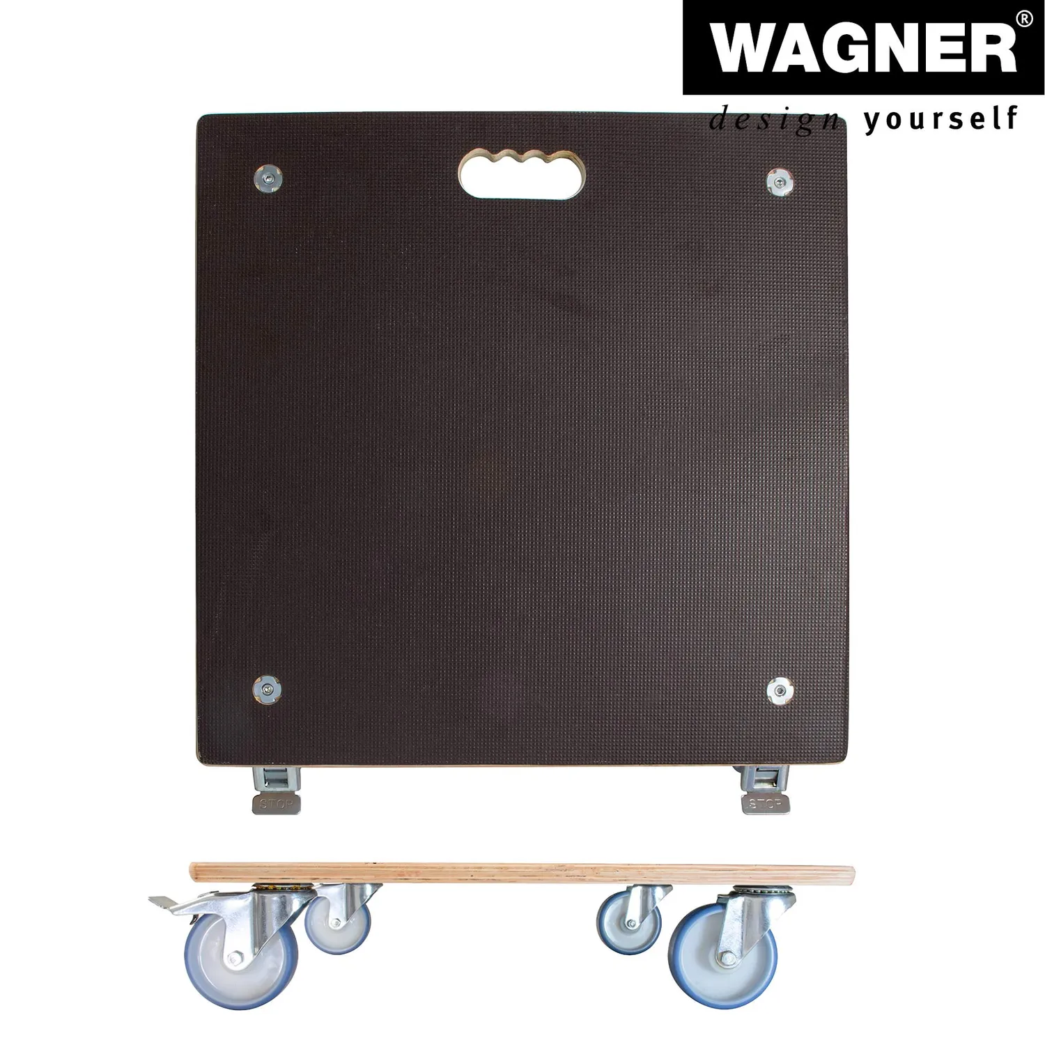 Wagner MaxiGrip 20135801 carrello per piante 58x58 cm legno