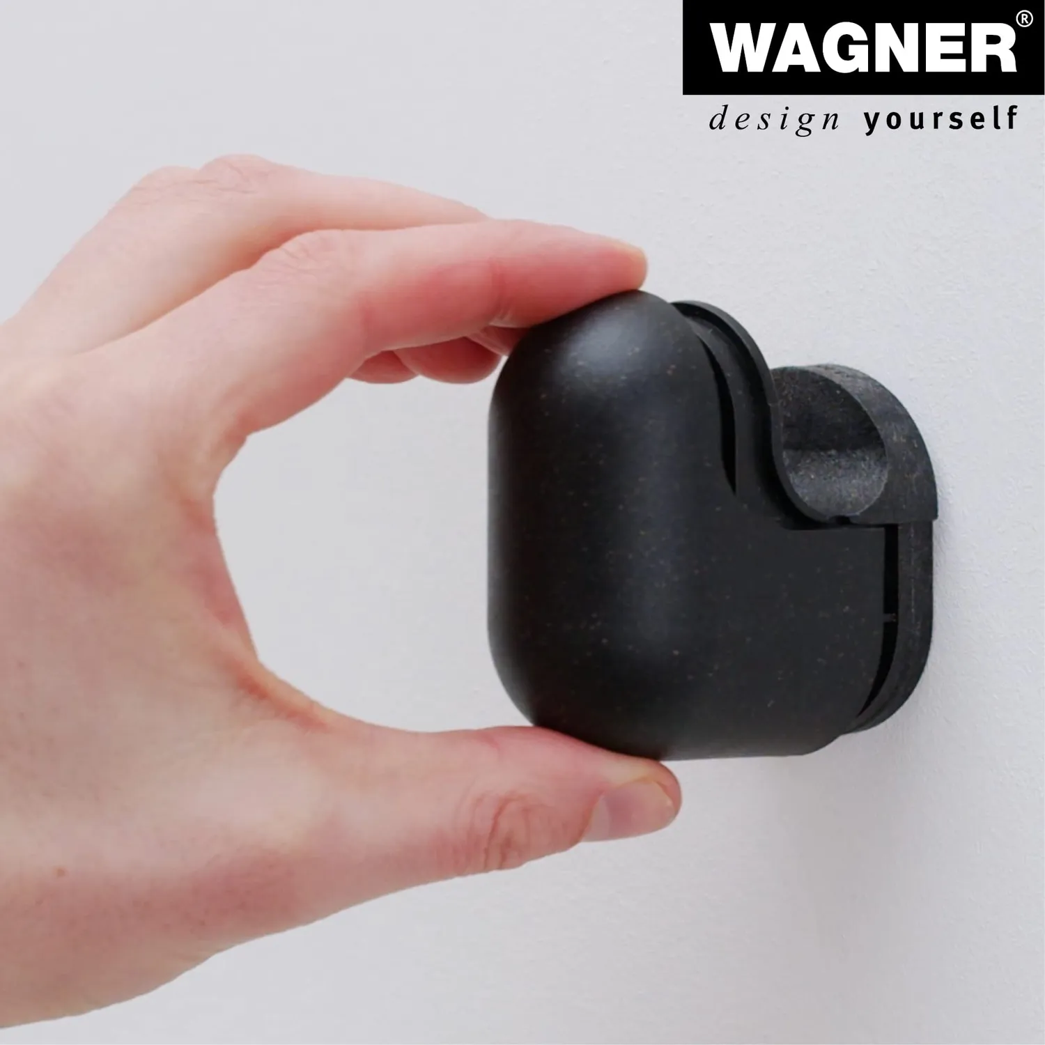 WAGNER hooks4home PILL ganci parete set 4 pezzi corallo