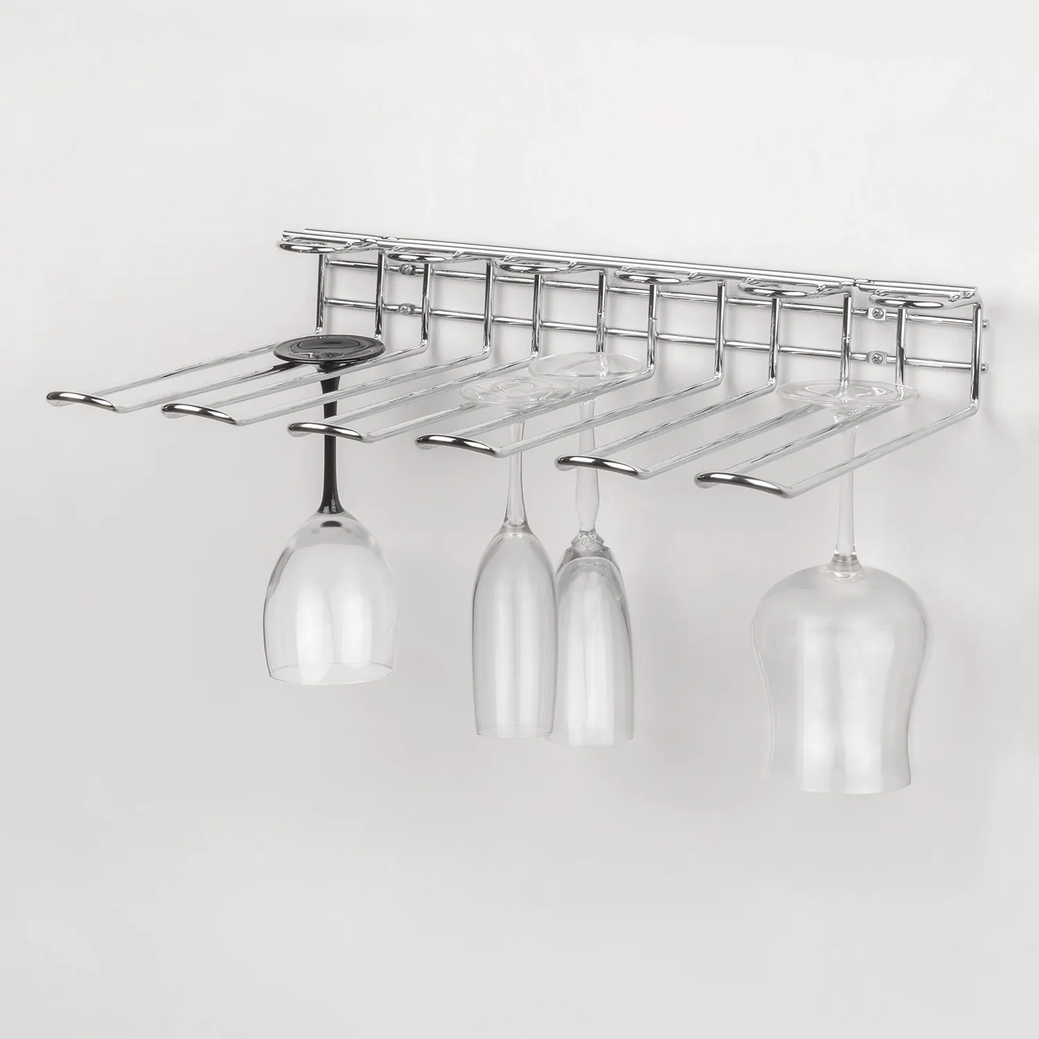Emuca portabicchieri 5 linee 320 mm acciaio cromato