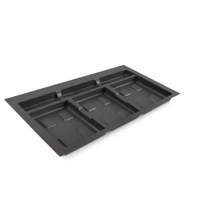 Emuca Harmony base pattumiera 80 cm 736x482 mm grigia