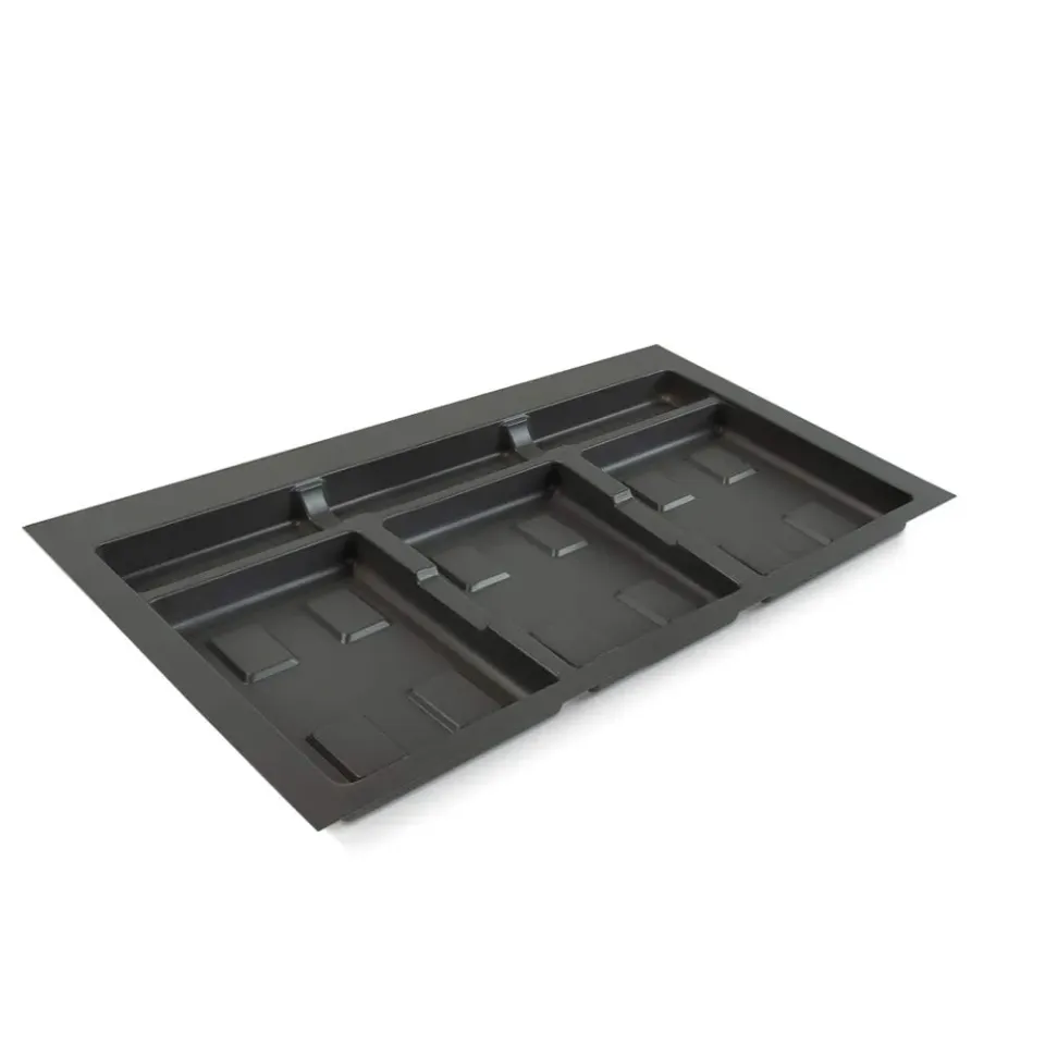 Emuca Harmony base pattumiera 80 cm 736x482 mm grigia