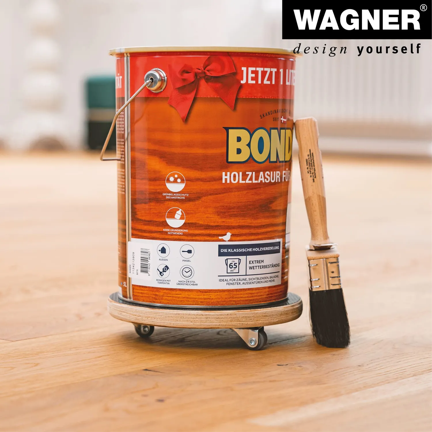 Wagner carrello trasporto rotondo 20 cm 100 kg