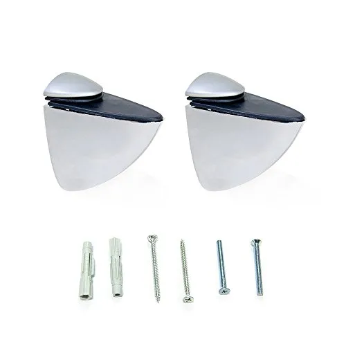 Emuca Mirlo 4009525 Reggimensola Coppia Alluminio 20 mm