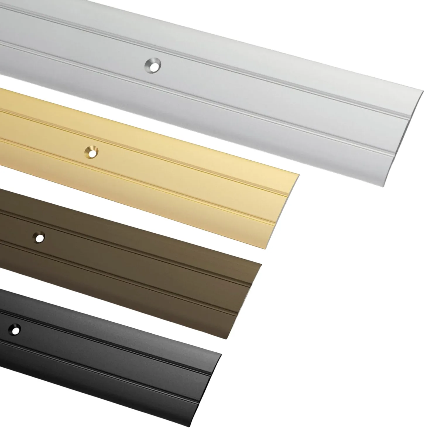 Gedotec Profilo Transizione Bronzo 100 cm Alluminio