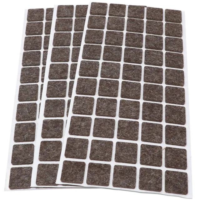 Adsamm Quality 20x20 mm feltrini autoadesivi 150 pezzi marrone