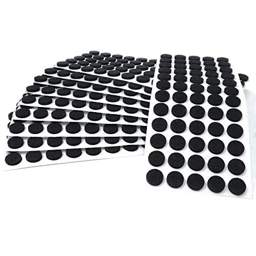 Adsamm Feltrini Adesivi Neri Ø 14 mm 600 pz