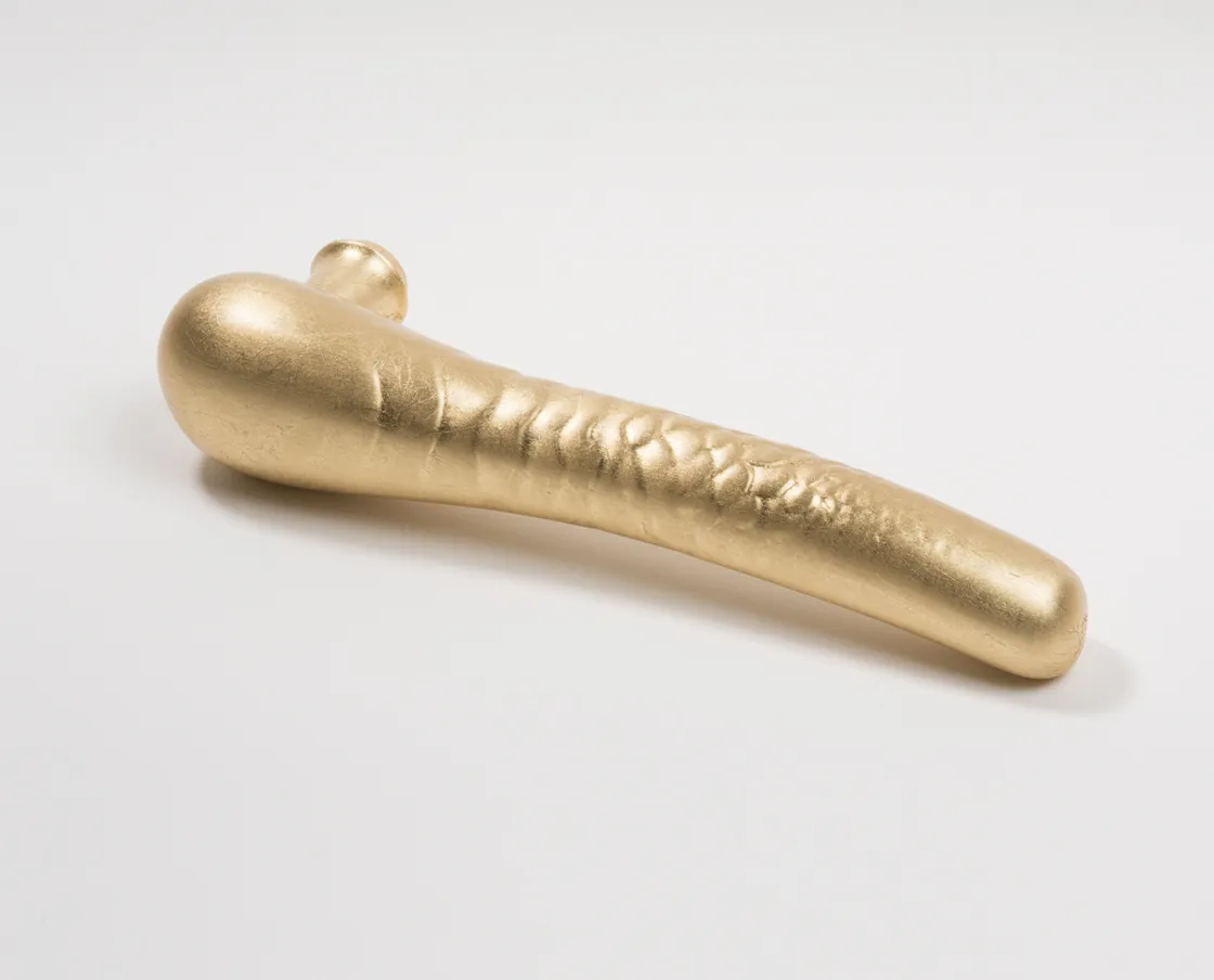 NIVA Design Scaglie maniglia oro porte lusso