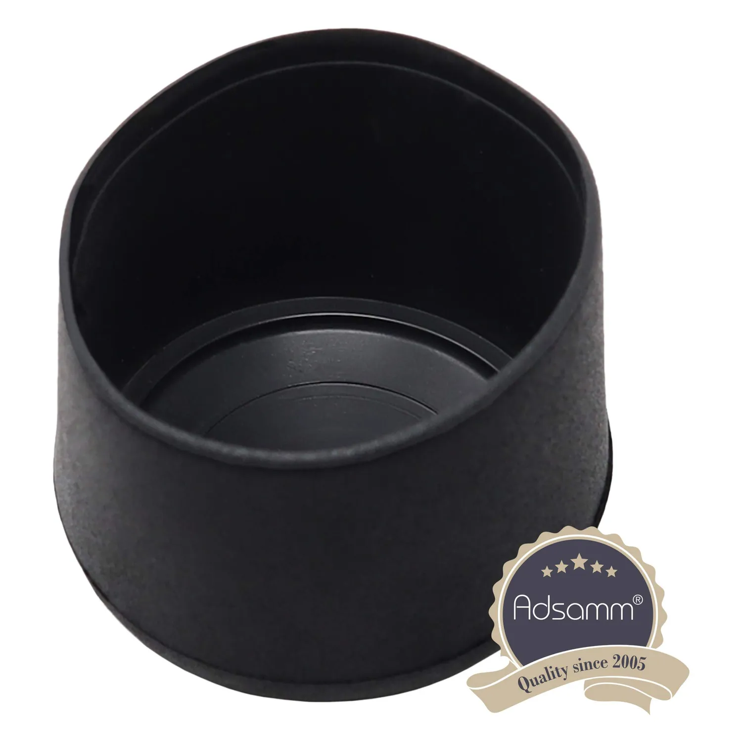 Adsamm Puntale Avvolgente Tondo Ø 39-42 mm Nero 1 pz in PVC