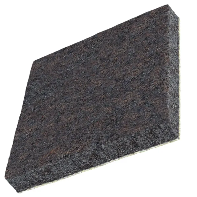 Adsamm feltrini quadrati 35x35 mm marroni 32 pezzi