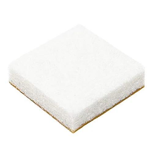Adsamm feltrini autoadesivi 20x20 mm bianchi 100 pz 5,5 mm
