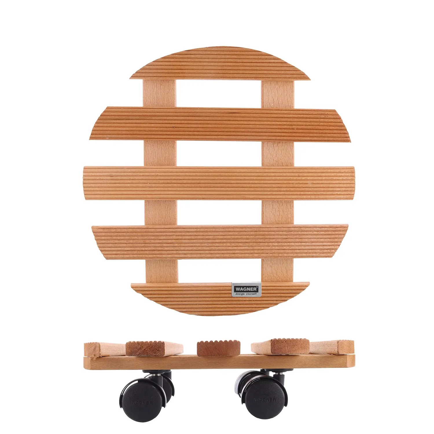 Wagner Country carrello piante Ø30 cm legno portata 100 kg