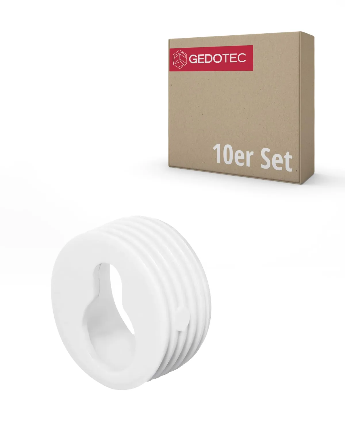 Gedotec MIDI-S gancio pensile mobili 10 kg 2 pezzi