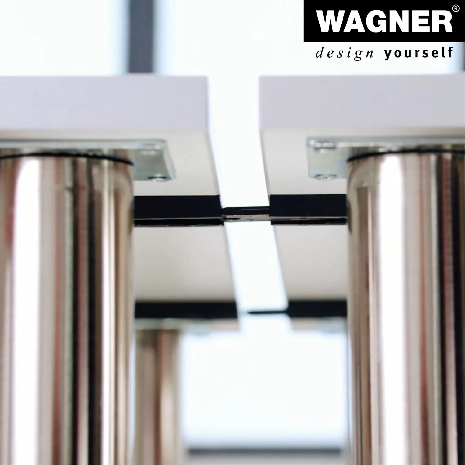 WAGNER T-Connect 16500900 connettori tavolo 2pz nero