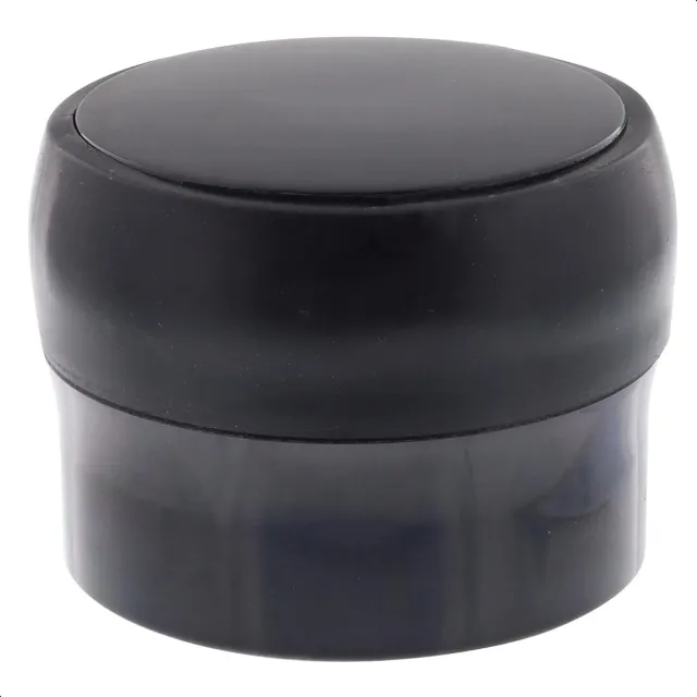 Wagner Black Deluxe fermaporta pavimento Ø40x30mm nero lucido