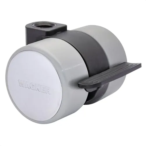 Wagner Design RO 0104 rotella doppia morbida nera con freno