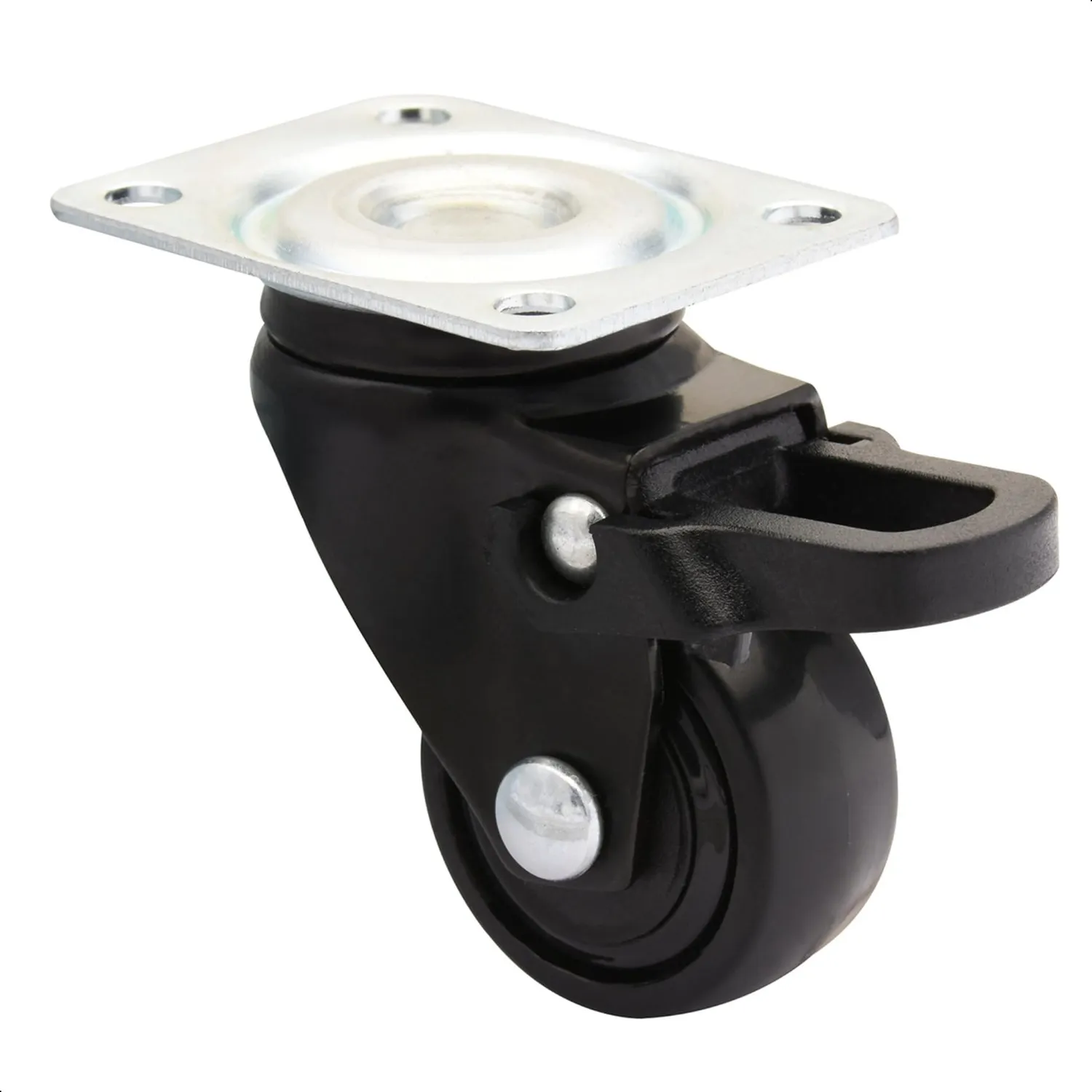 Wagner 2226 ruote mobili girevoli bianche set 4 pezzi 25 mm