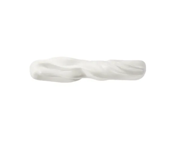 NIVA Fiocco maniglia bianca porta lusso scultorea