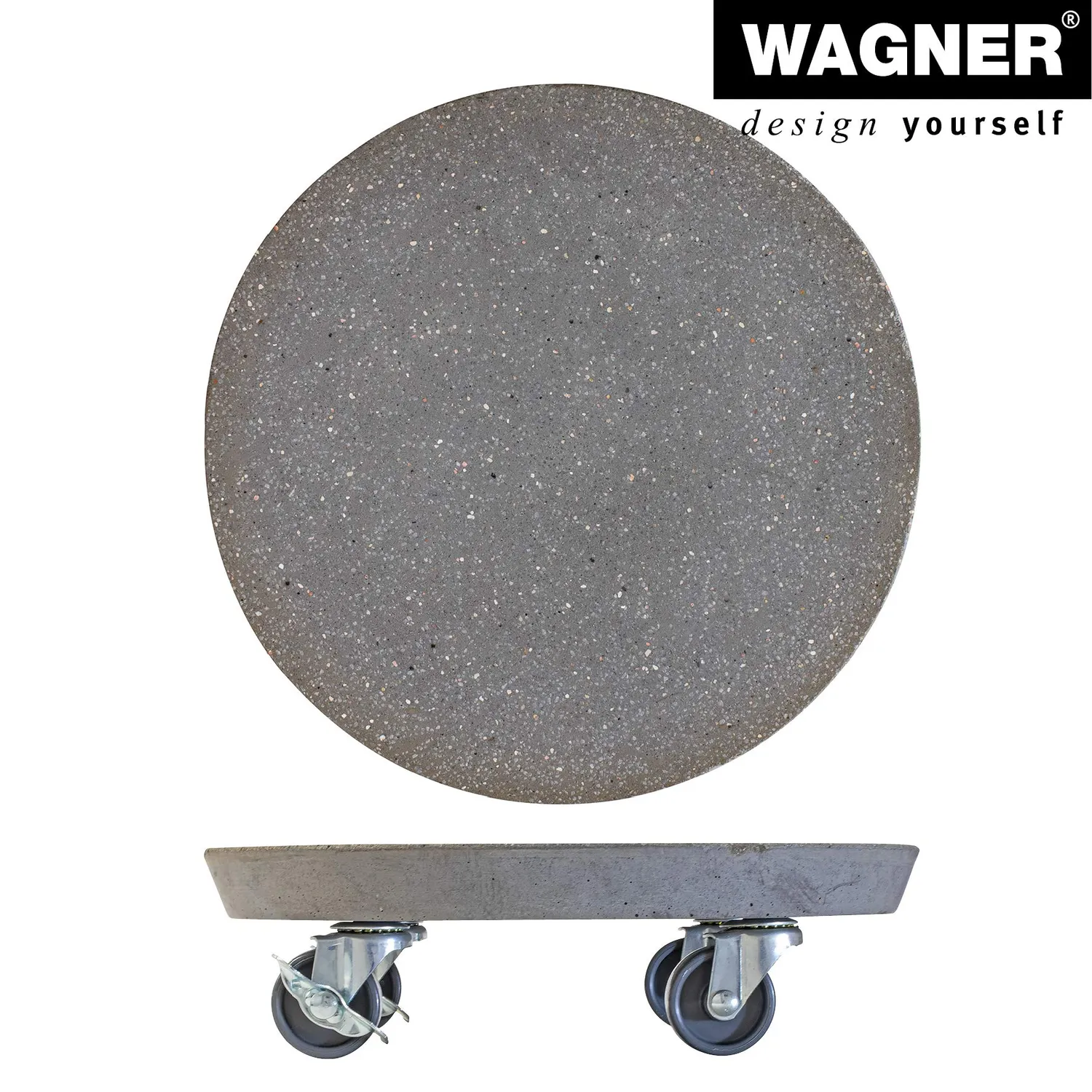 Wagner Stone carrello piante Ø28 cm terrazzo 100 kg