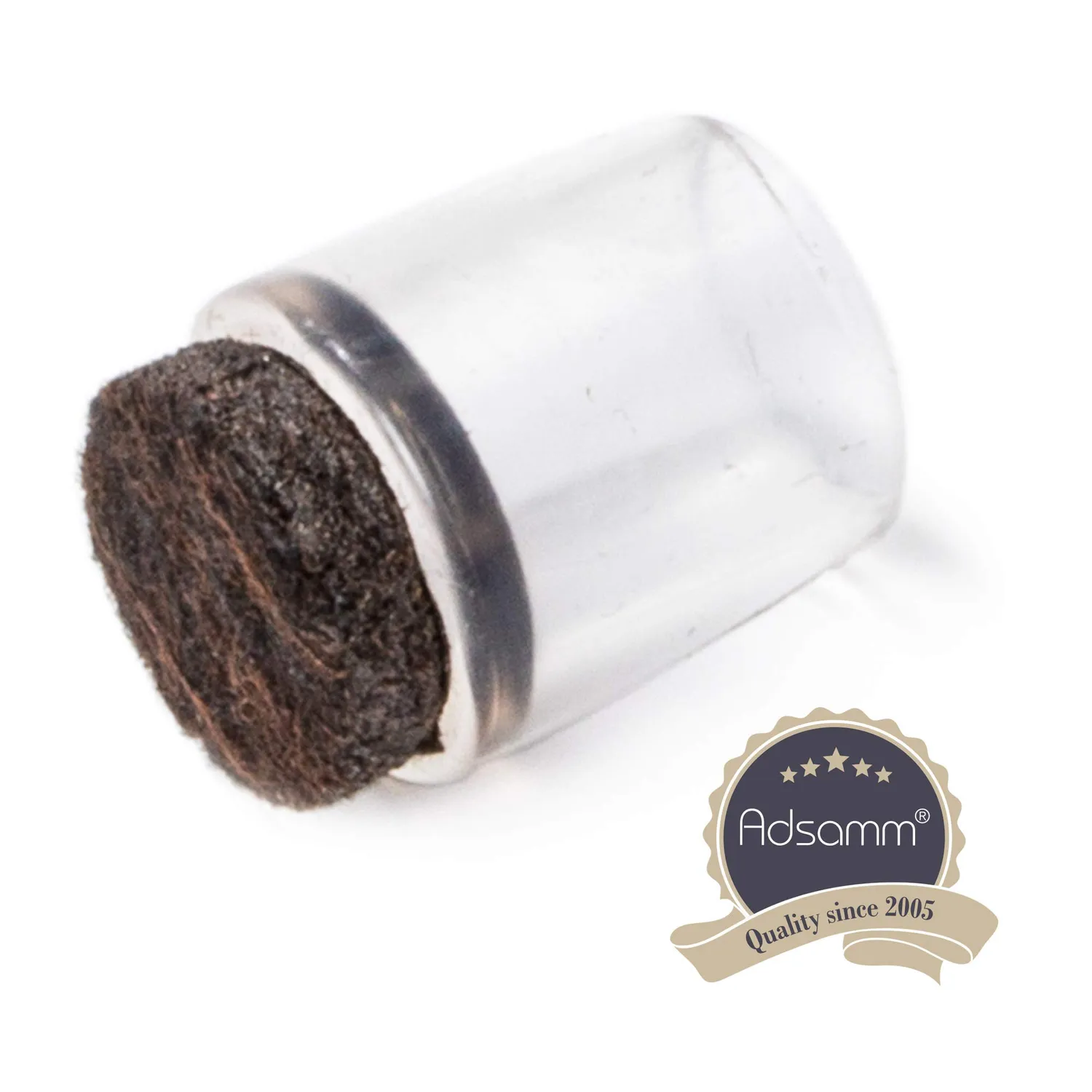 Adsamm Puntali con Feltro Trasparenti Ø11-12 mm 4 pz