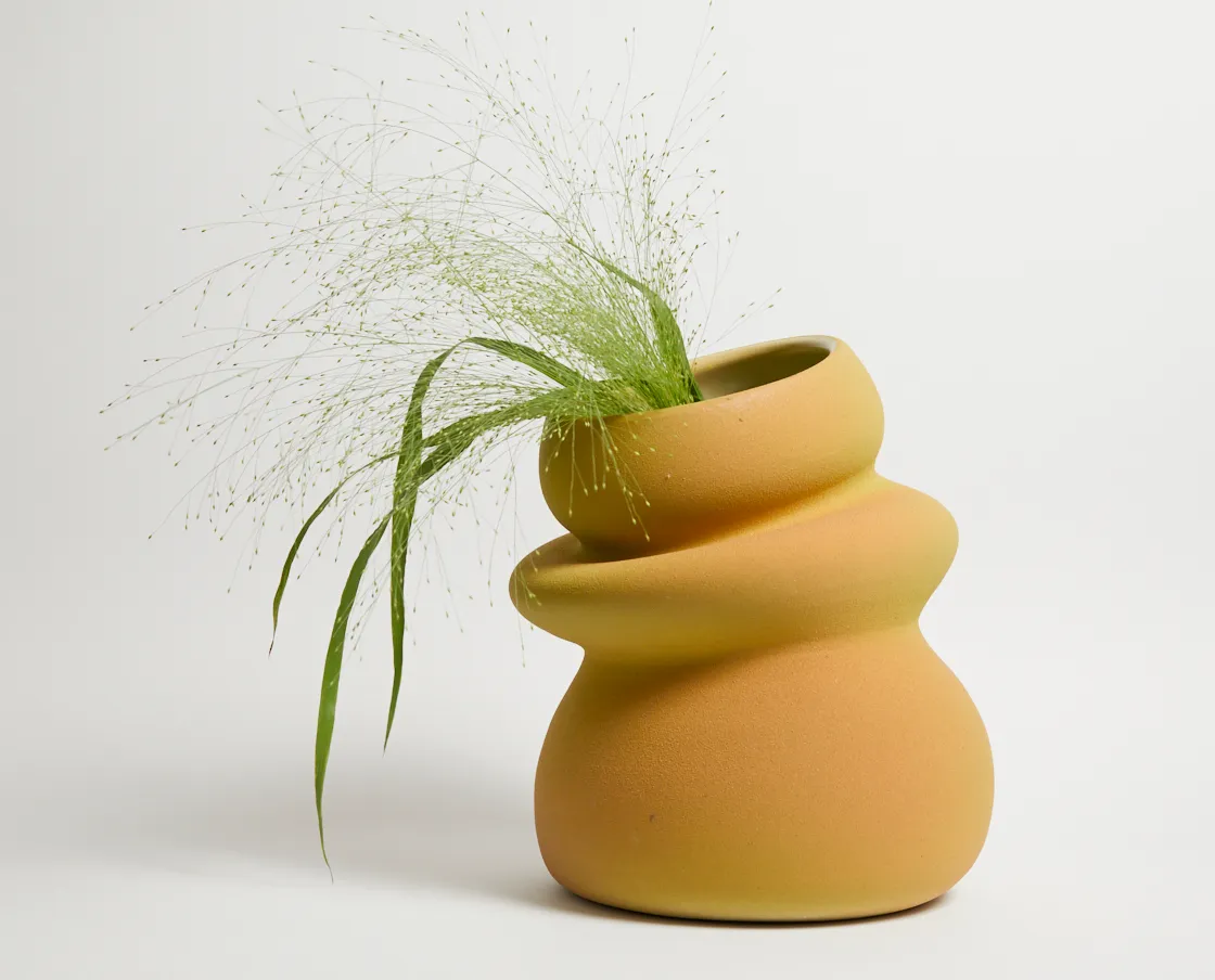NIVA Design Colate vaso medio orange gres