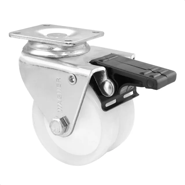 Wagner Eco RO 3277 rotella doppia Ø 75 mm bianca freno 1 pz