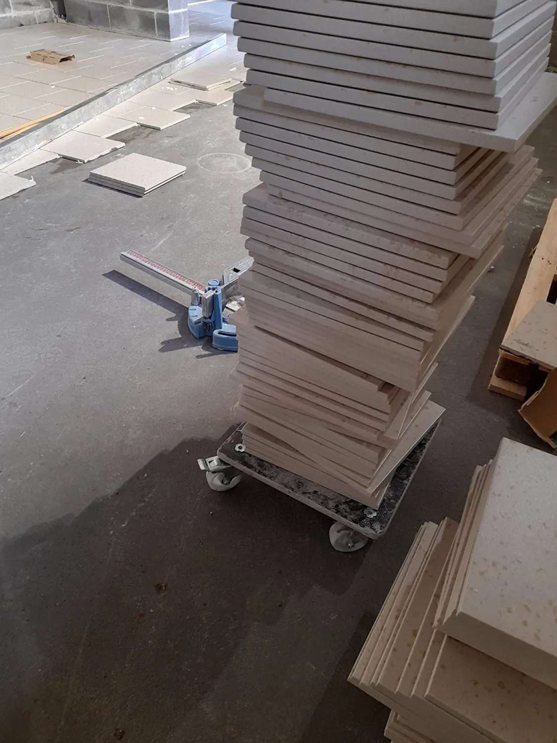 Wagner Maxigrip carrello piante 38x38 cm legno 250 kg