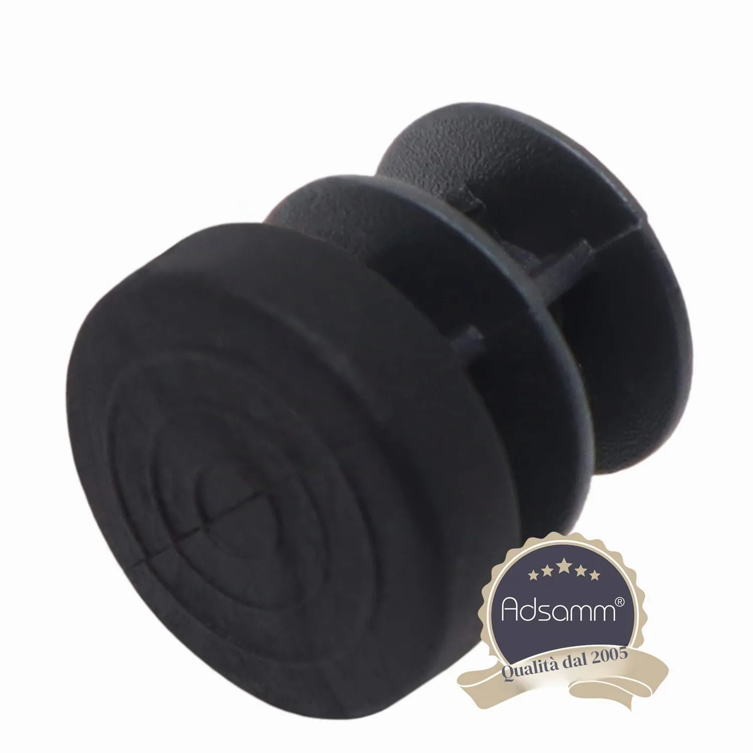 Adsamm 12-14 mm puntali alettati neri tondi 32 pezzi