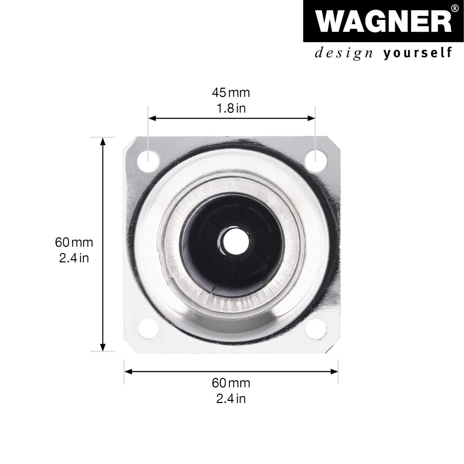 Wagner Telescope ST 1839 gamba telescopica 600-900 mm inox