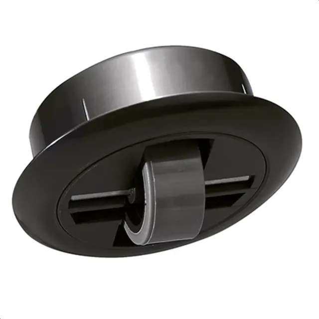 Wagner RO 7082 rotella incasso morbida nera 27 mm 1 pz