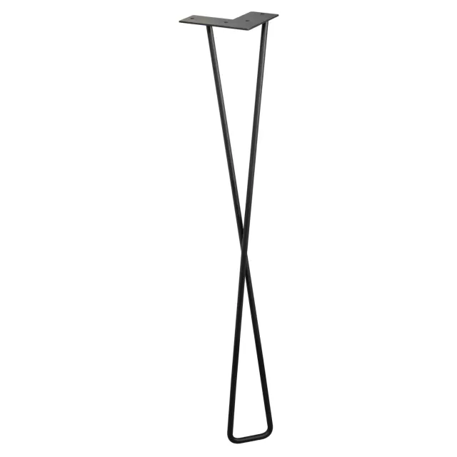 Wagner Hairpin Leg Twist ST 8371 gamba 71 cm nera