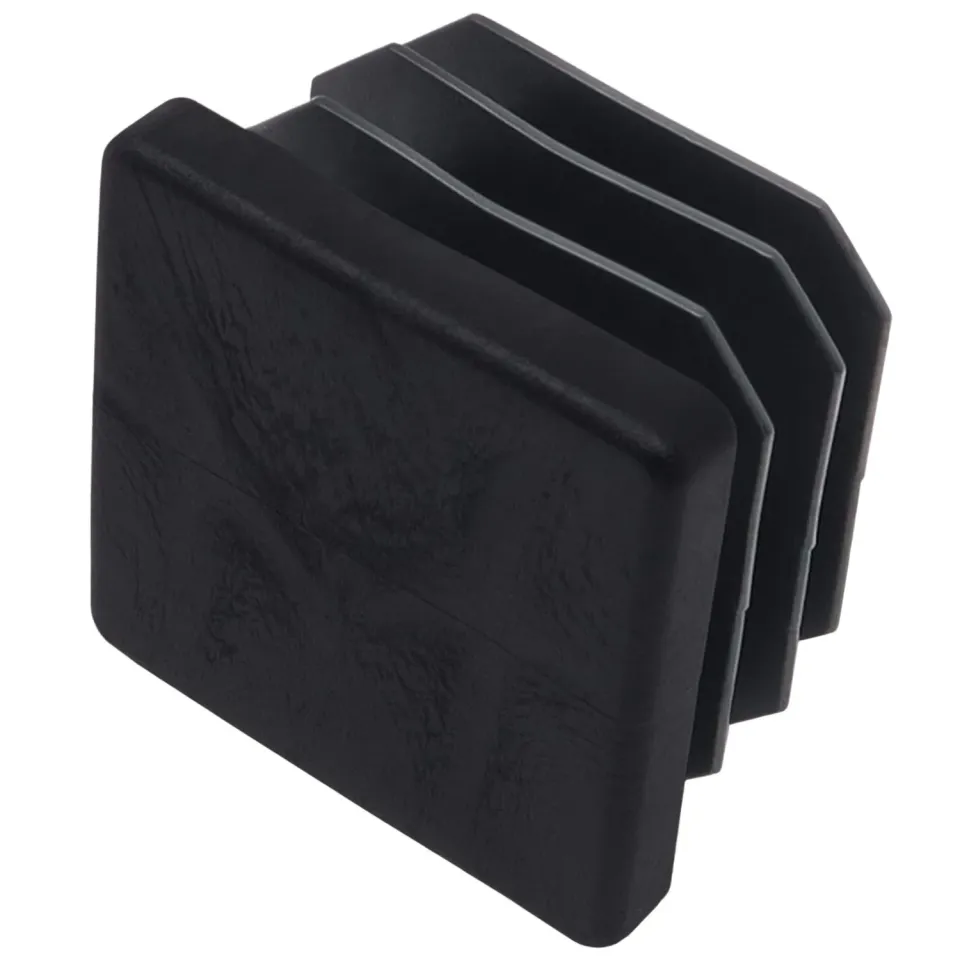 Adsamm puntali alettati quadrati 35x35 mm neri 16 pezzi