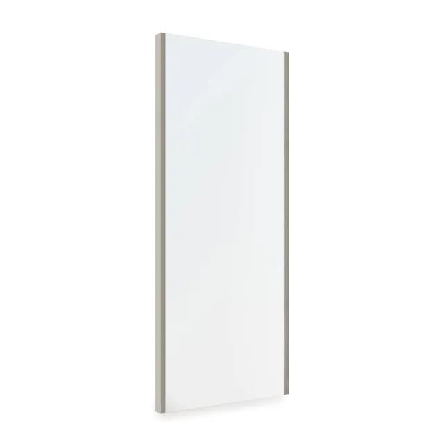 Emuca specchio estraibile armadio 1000x340 mm grigio pietra