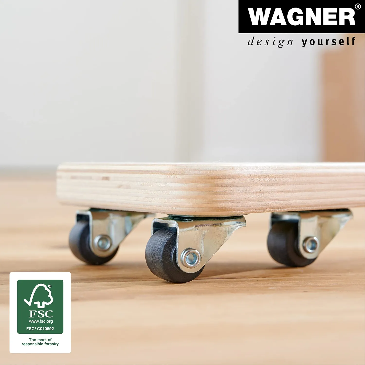 Wagner MM 1158 carrello trasporto 13x13 cm portata 100 kg