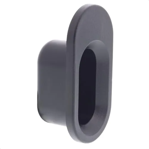 Wagner hooks4home Ovale gancio a muro 75x30x40 mm nero