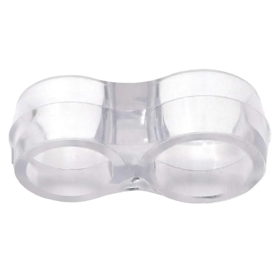 Adsamm Paracolpi Anello Maniglie PVC Trasparente Ø16/18 mm
