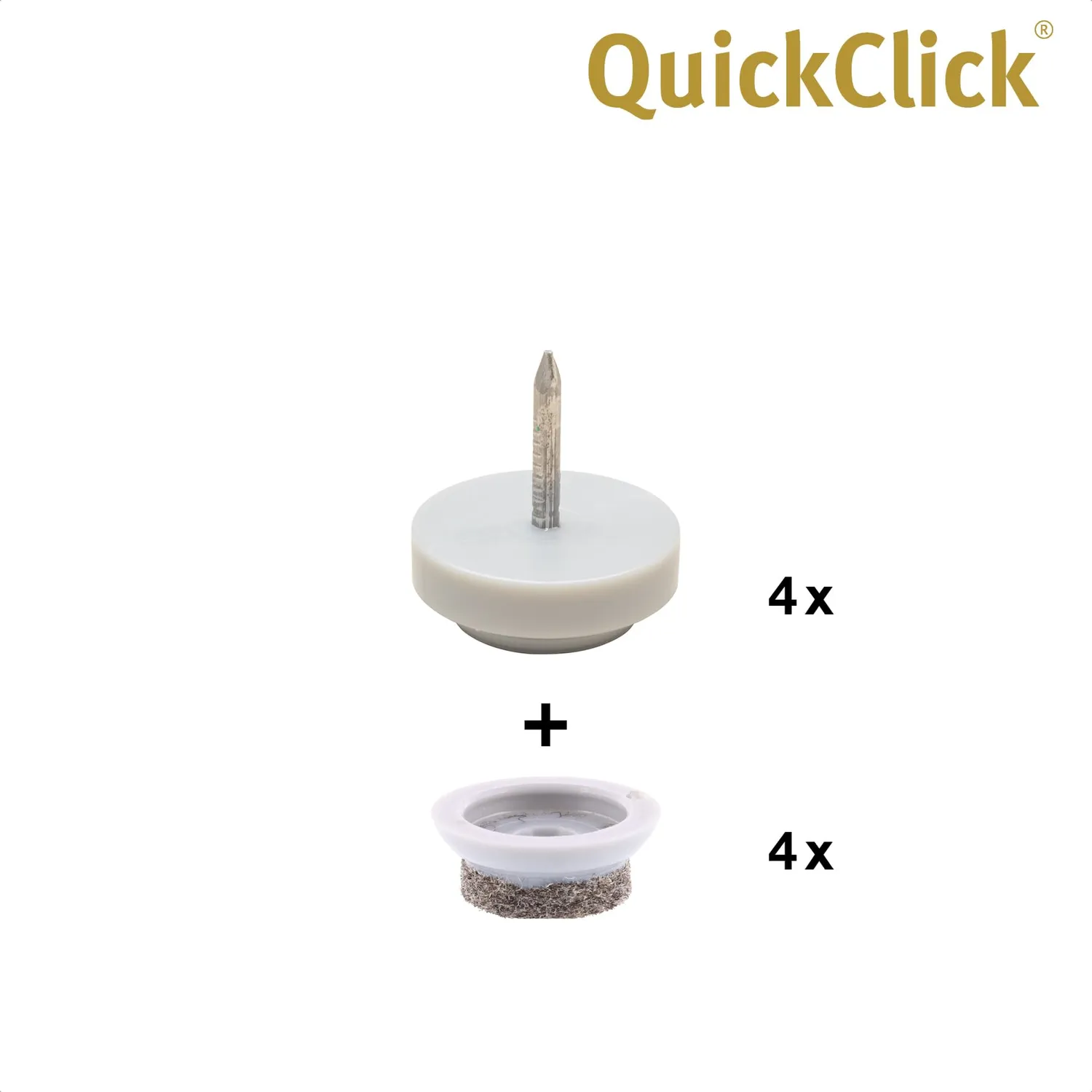 WAGNER QuickClick 15419180 feltrini Ø 20 mm 80pz