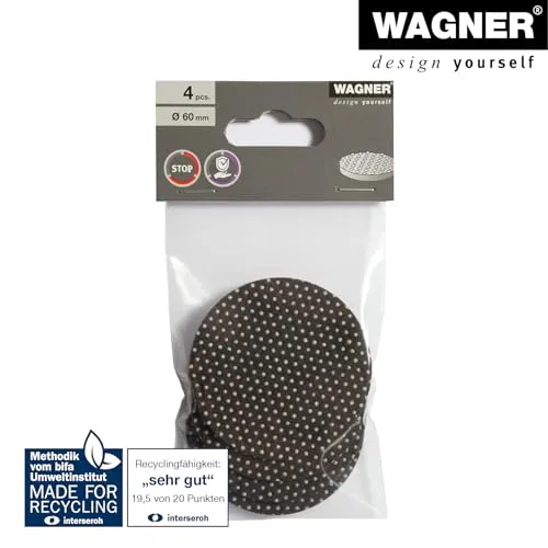 Wagner EH 0160 cuscinetti antiscivolo 4 pezzi feltro